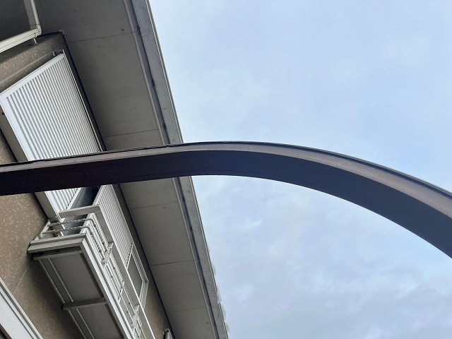 中央市　テラスポリカ撤去